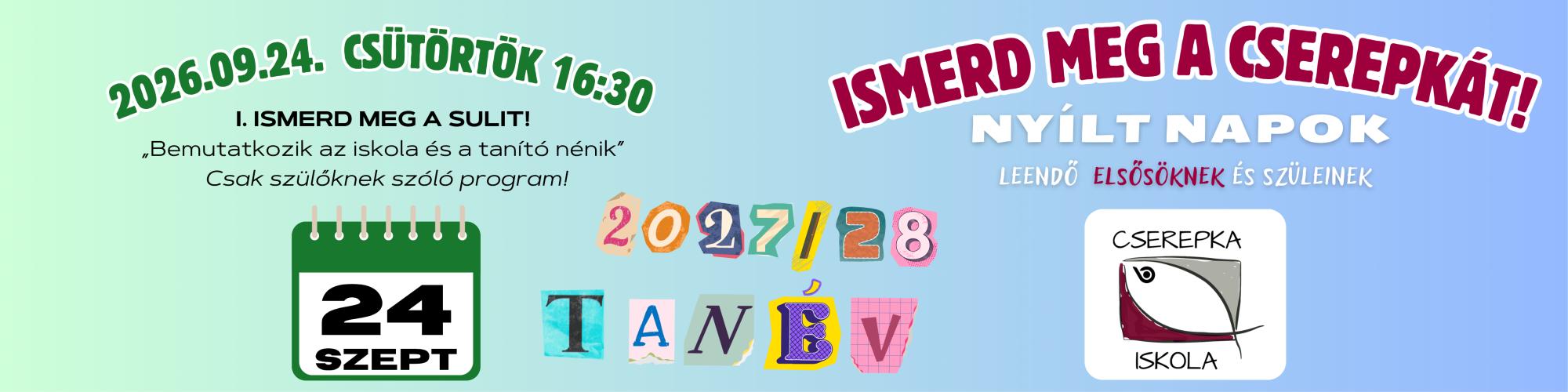 Cserepka János Magyar-Angol Két Tanítási Nyelvű Baptista Sportiskola, Általános Iskola és Gimnázium