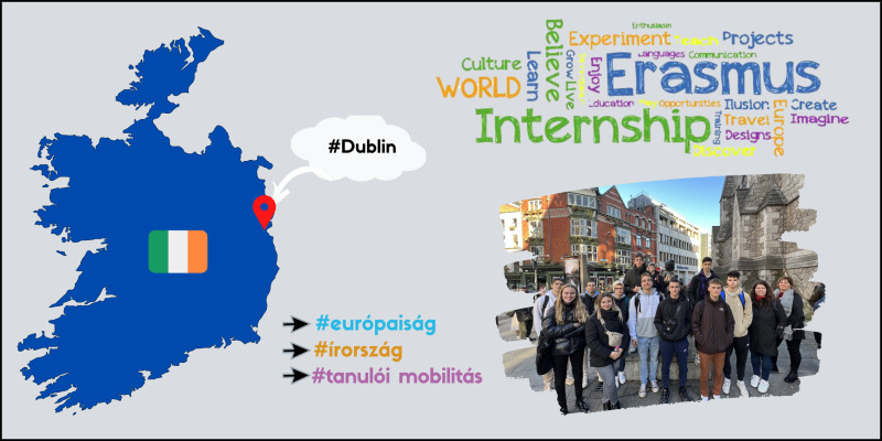  Erasmus+ diákmobilitás: Dublin