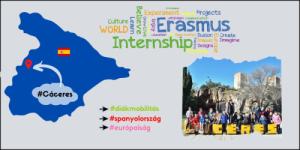 Erasmus+ diákmobilitás: Cáceres
