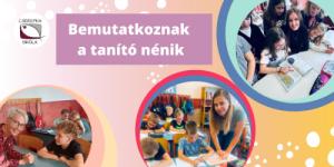 Bemutatkoznak a tanító nénik 2025