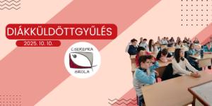 Diákküldöttgyűlés 2025. november