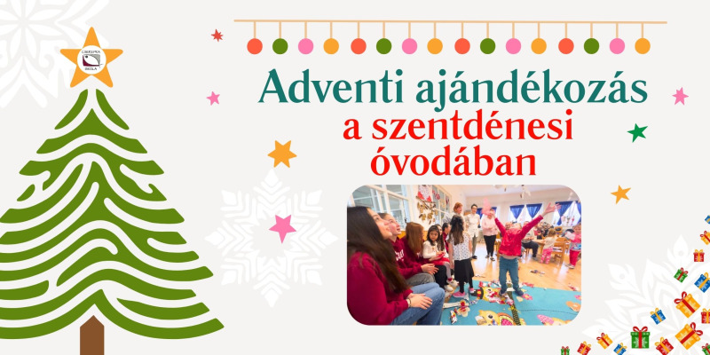 Adventi ajándékozás a szentdénesi óvodában