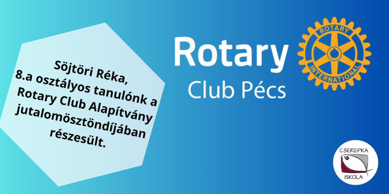 Rotary Club díj #2025