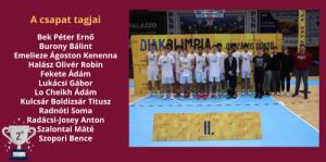  Kosárlabda Diákolimpia 2.hely - fiúk (V-VI.korcsoport)