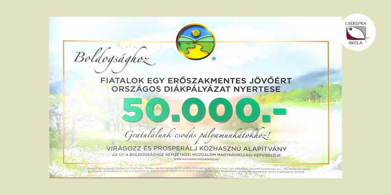 Kiemelt dicséret a BESZÓLSZ vagy JÓT SZÓLSZ országos pályázaton