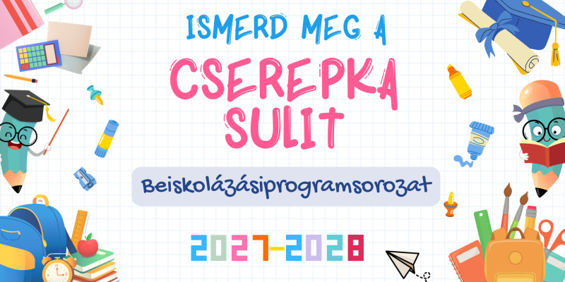 Leendő első osztályos beiskolázási programok 2027/28