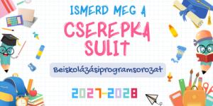 Leendő első osztályos beiskolázási programok 2027/28