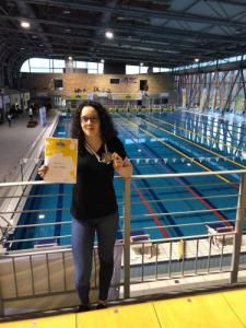 Az Országos Diákolimpián úszás sportágban dobogós helyen Pretz Dorina 