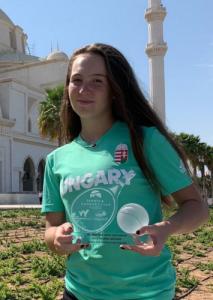 Bartha Panna elnyerte a „Magyarország jó tanulója, jó sportolója - 2019” címet