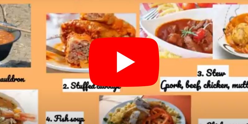 Diákjaink a magyar konyháról készítettek angol nyelvű videót