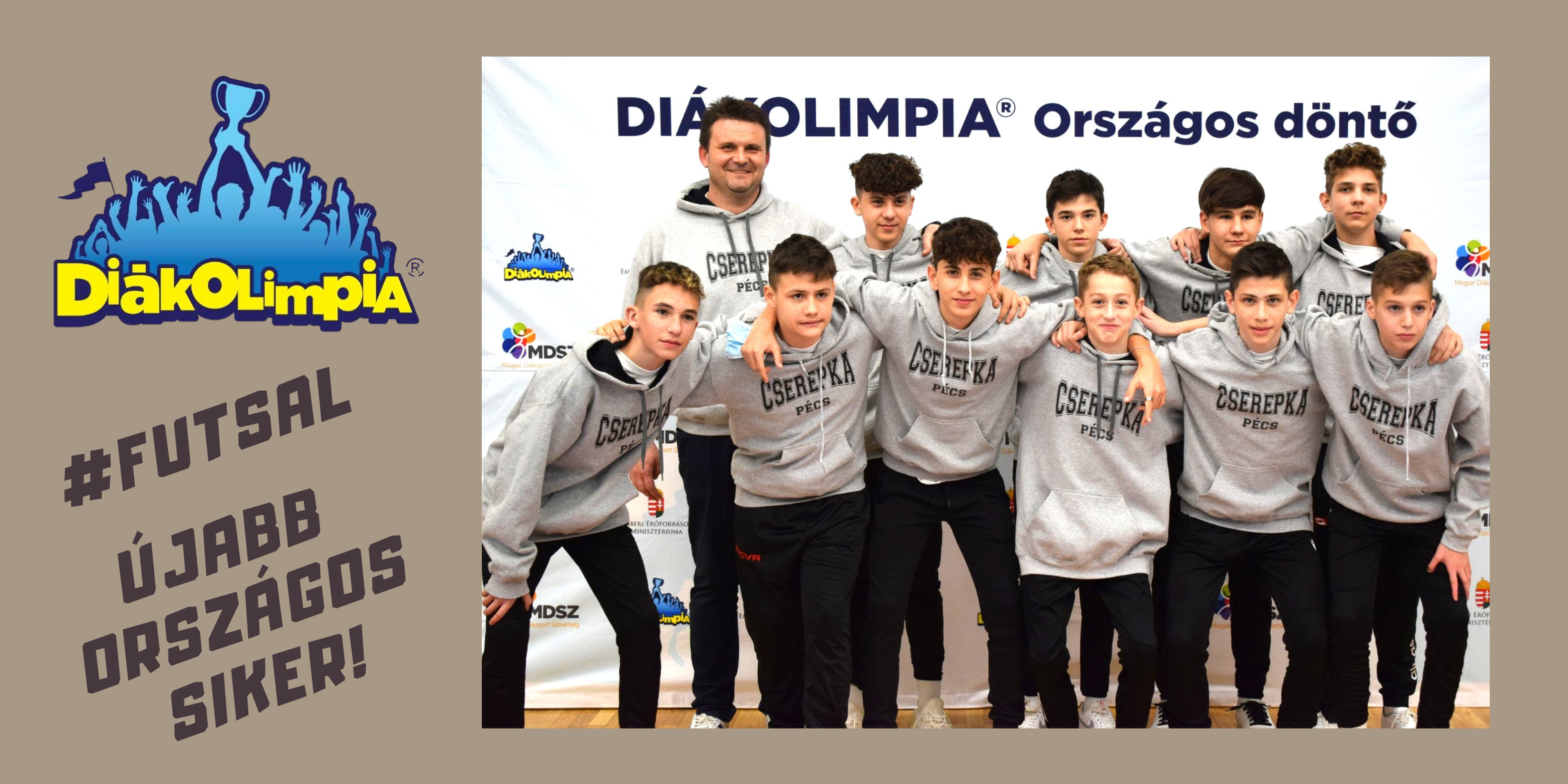 Futsal Diákolimpia - újabb országos siker