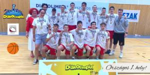Országos Bajnok a Cserepka Iskola IV. korcsoportos fiú kosárlabda csapata is